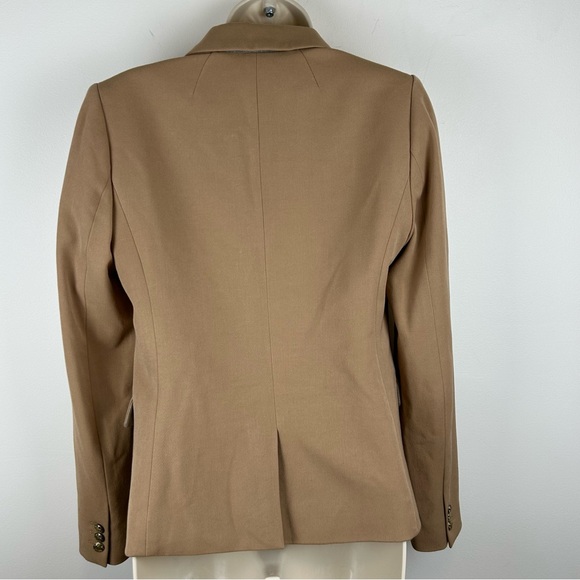 J Crew Original Schoolboy Khaki Blazer sz 4 Tailored Preppy Career Office - Picture 7 of 16